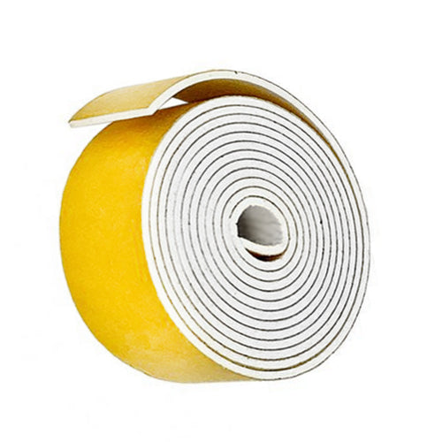 Expanded Silicone Strip Self Adhesive White