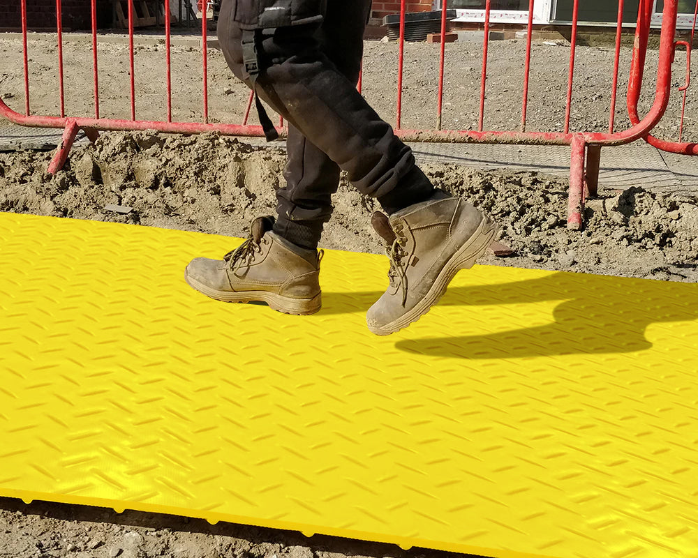 ExpressTrak™ Heavy Duty Ground Protection Access Mat – 2400mm x 1200mm x 12mm