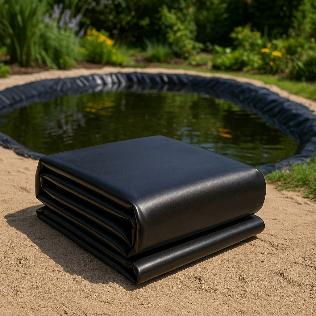 Heavy Duty LDPE Pond Liner Extra Thick 0.35mm With 25Year Guarantee