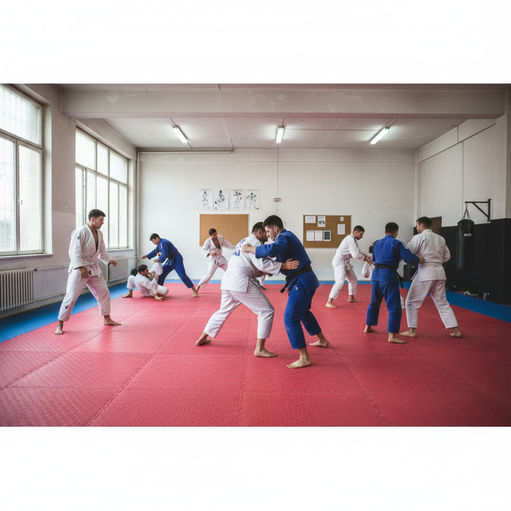 Premium 40mm Interlocking EVA Foam Mats - Reversible Grey/Black for Martial Arts & Training