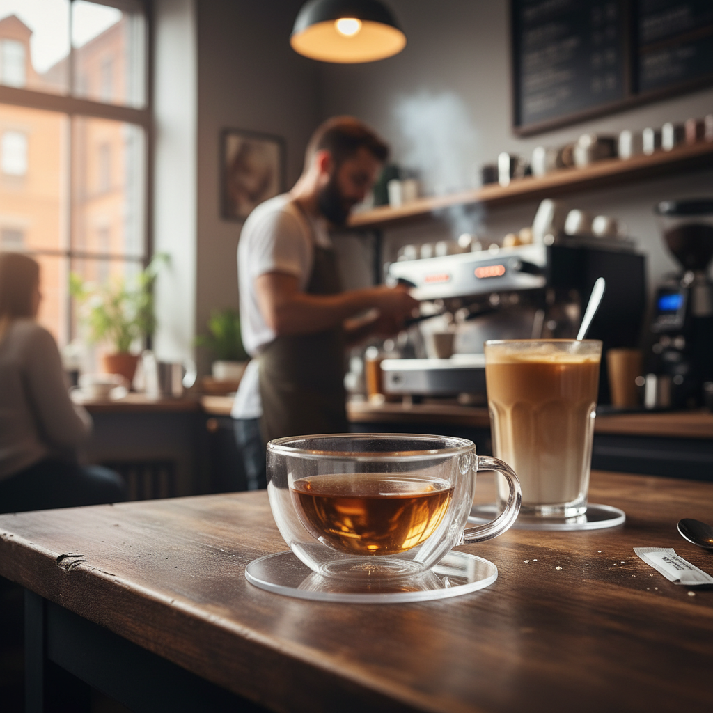 Premium Clear and Frosted PVC Drink Coasters - Round and Square Designs for Modern Elegance and Surface Protection