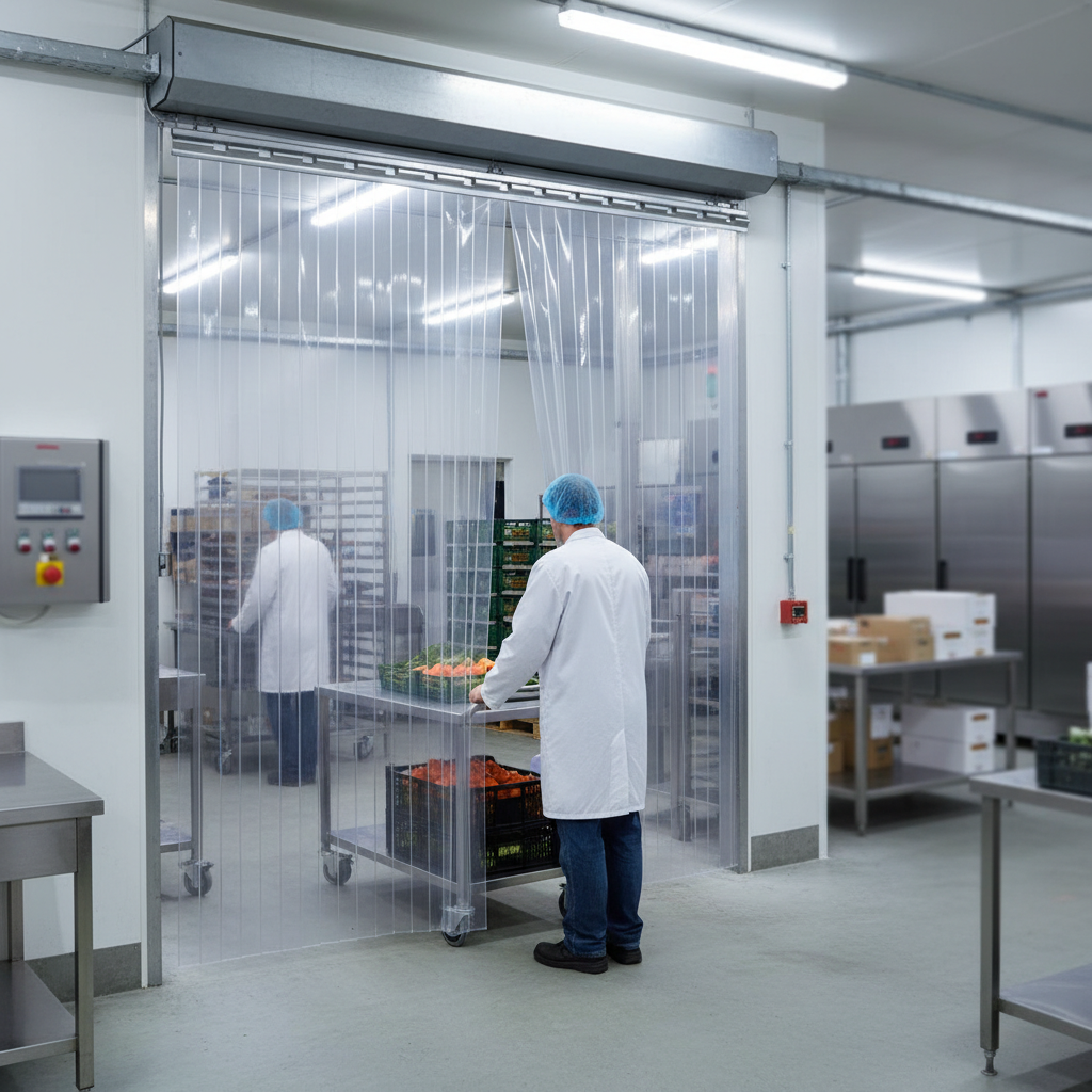 Premium Heavy Duty PVC Strip Curtain Hook-On Rail 1m - Steel for Easy Installation and Durability