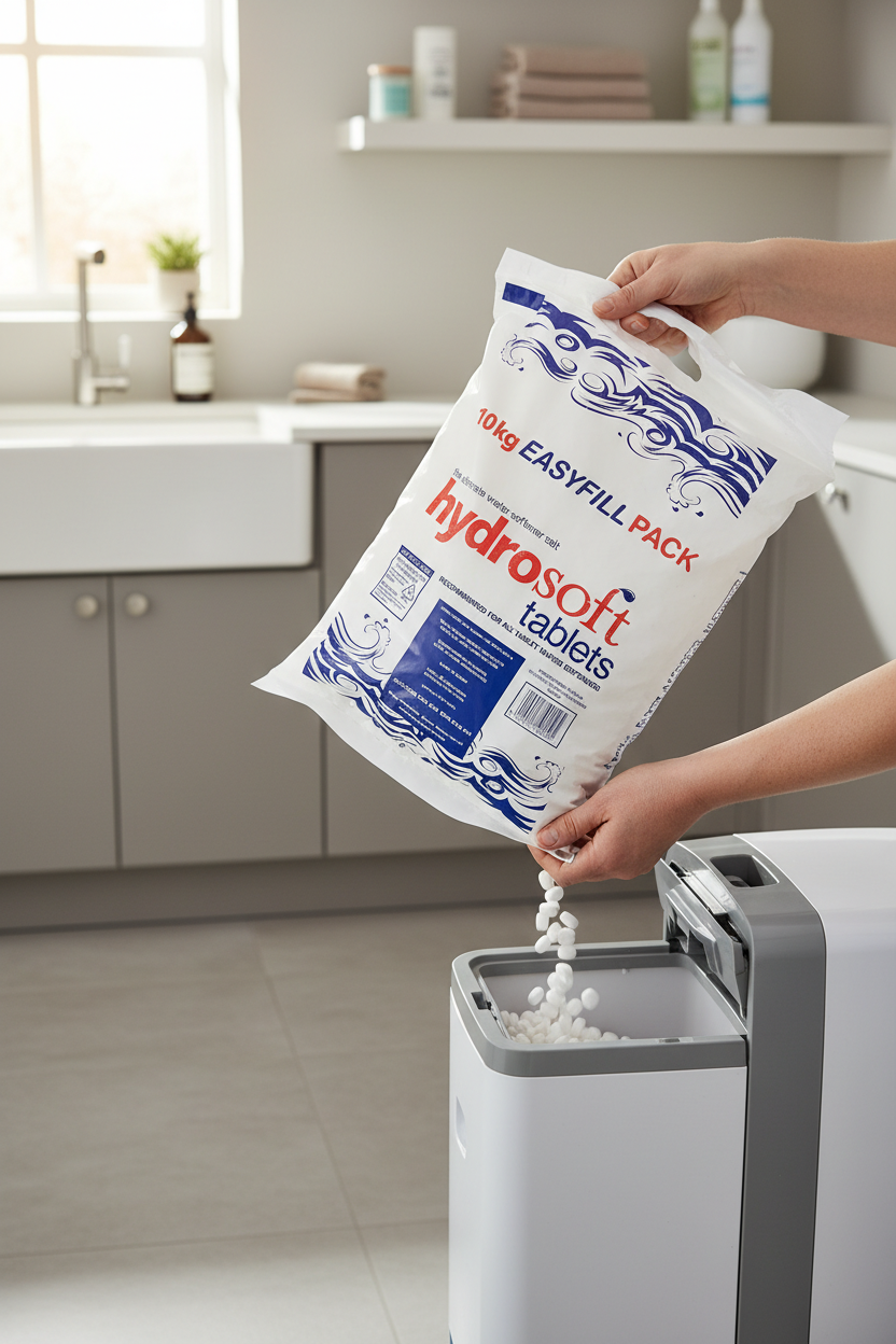 Premium Water Softening Salt Tablets 10kg - 99.9% Pure Food-Grade for Optimal Appliance Performance