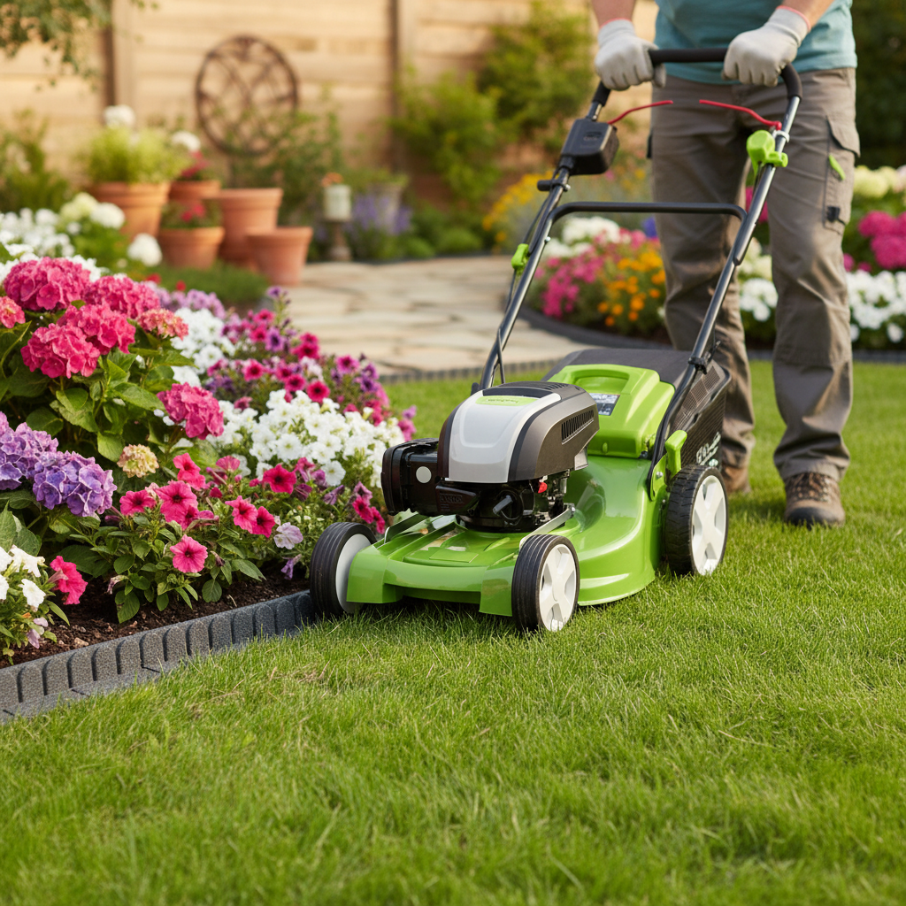 Premium Garden Border Edging 1.2m - Flexible, Eco-Friendly, Durable Design for Easy Lawn Maintenance