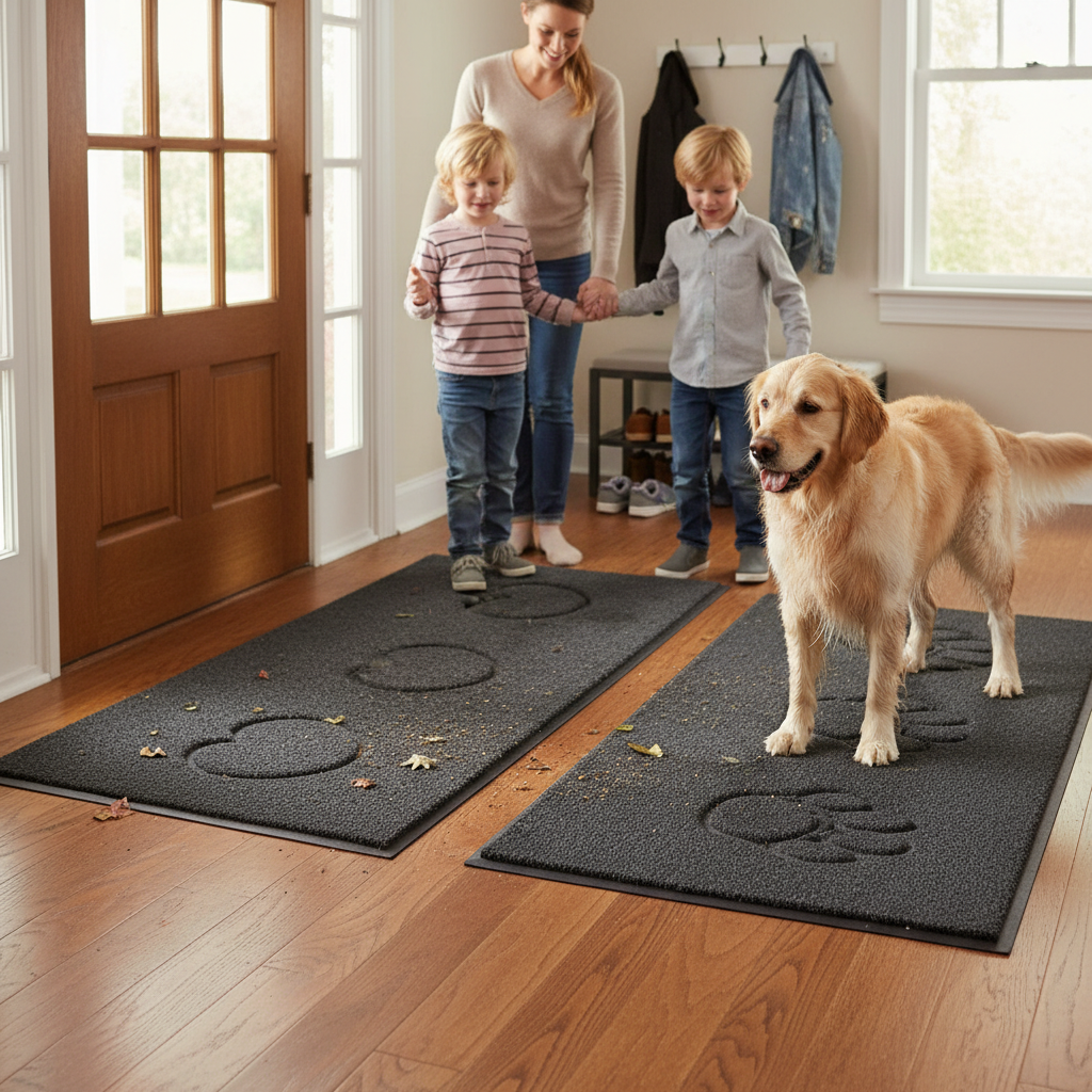 Premium Long Indoor Runner Mat 150cm x 60cm - Anti-Slip, Machine Washable, Environmentally Friendly