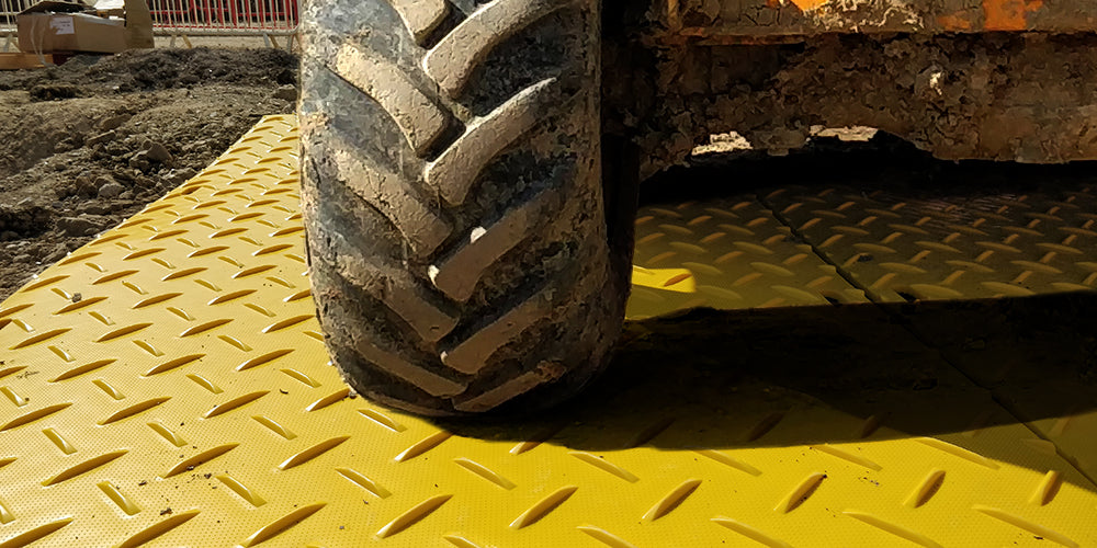 ExpressTrak™ Heavy Duty Ground Protection Access Mat – 2400mm x 1200mm x 12mm