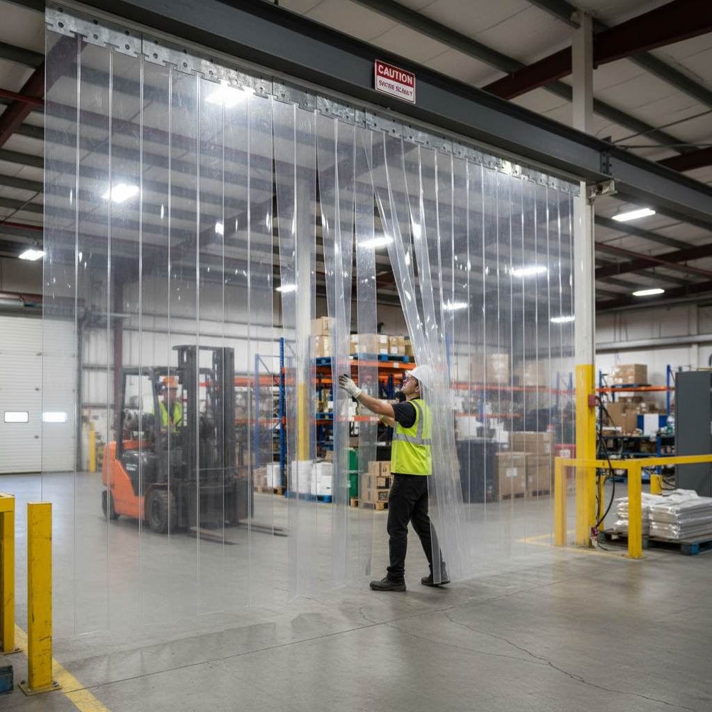 Premium Steel Plate Set for PVC Strip Curtains - Durable and Easy to Install in Packs of 2 or 10