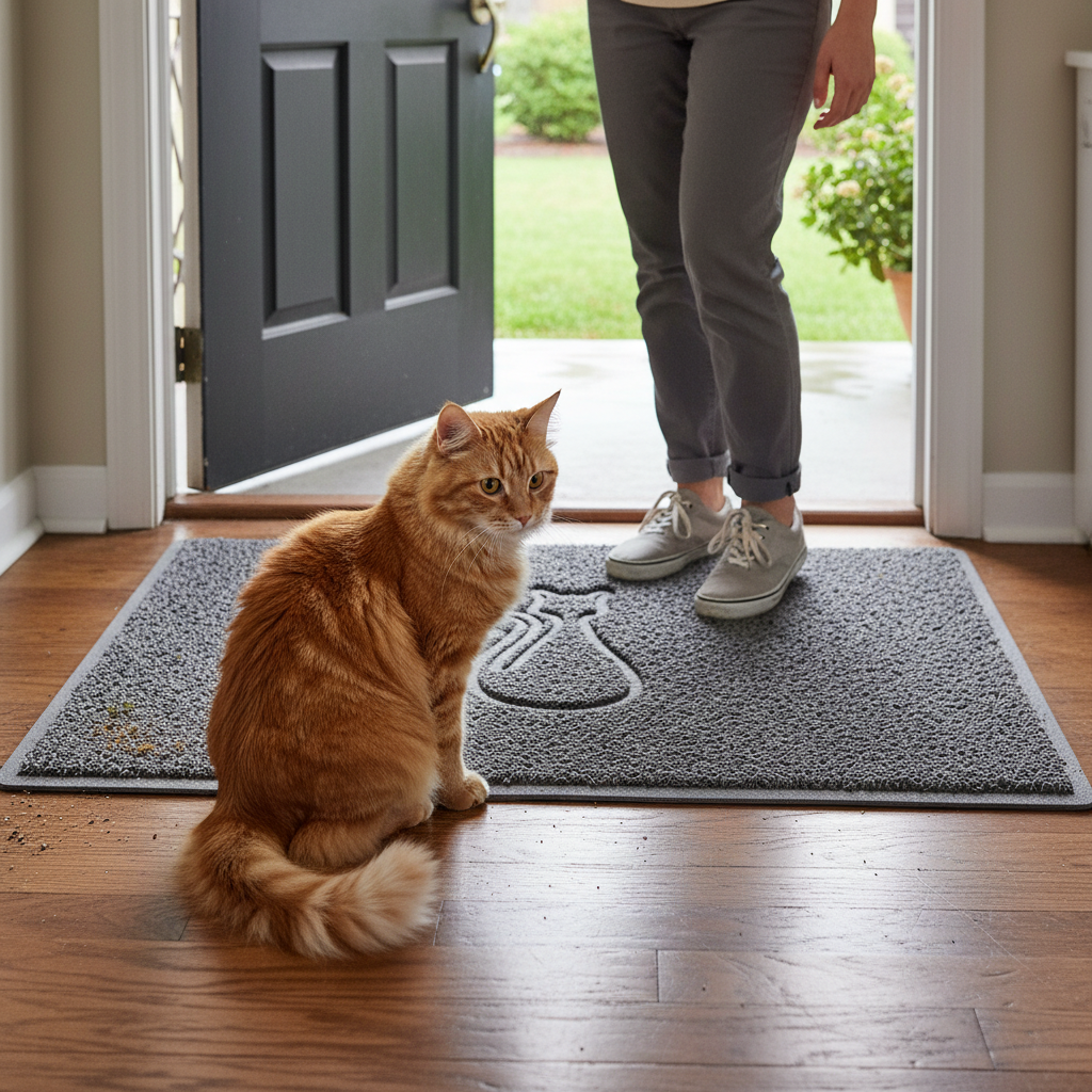 Premium Non-Slip Spaghetti Door Mat with Machine-Washable Design and Multiple Color Options for Indoor and Outdoor Use