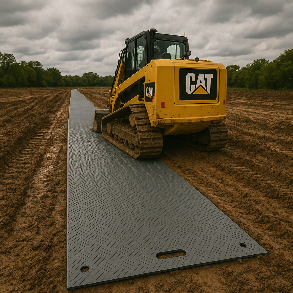 ArmorTrack Access Mat – Medium-Duty 12mm Mat For Site Traffic & Equipment