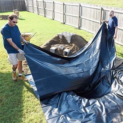 Dark Slate Gray Heavy Duty LDPE Pond Liner Extra Thick 0.35mm With 25Year Guarantee