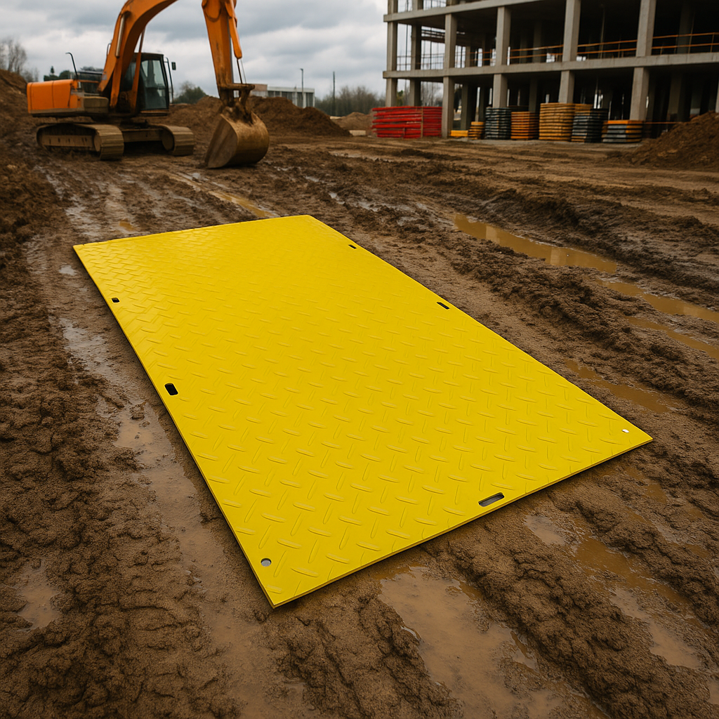ExpressTrak™ Heavy Duty Ground Protection Access Mat – 2400mm x 1200mm x 12mm