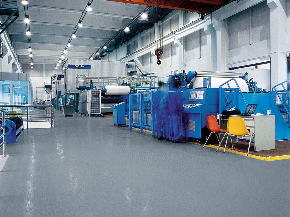 Non Slip Rubber Flooring Rolls Studded Dot Penny Pattern Heavy Duty Rolls Cut Lengths - expressmatting.co.uk