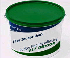 Dark Green Rubber Adhesive For Indoor Use
