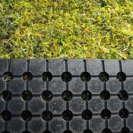 Dark Slate Gray Rubber Grass Mat Roll