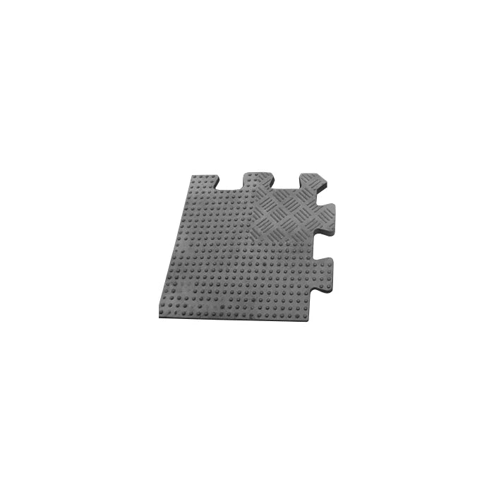 Durasof Heavy-Duty Rubber Tiles for CrossFit Interlocking, Non-Slip, Flexible Gym Flooring Easy Installation & Reuse Protects Floors & Reduces Impact
