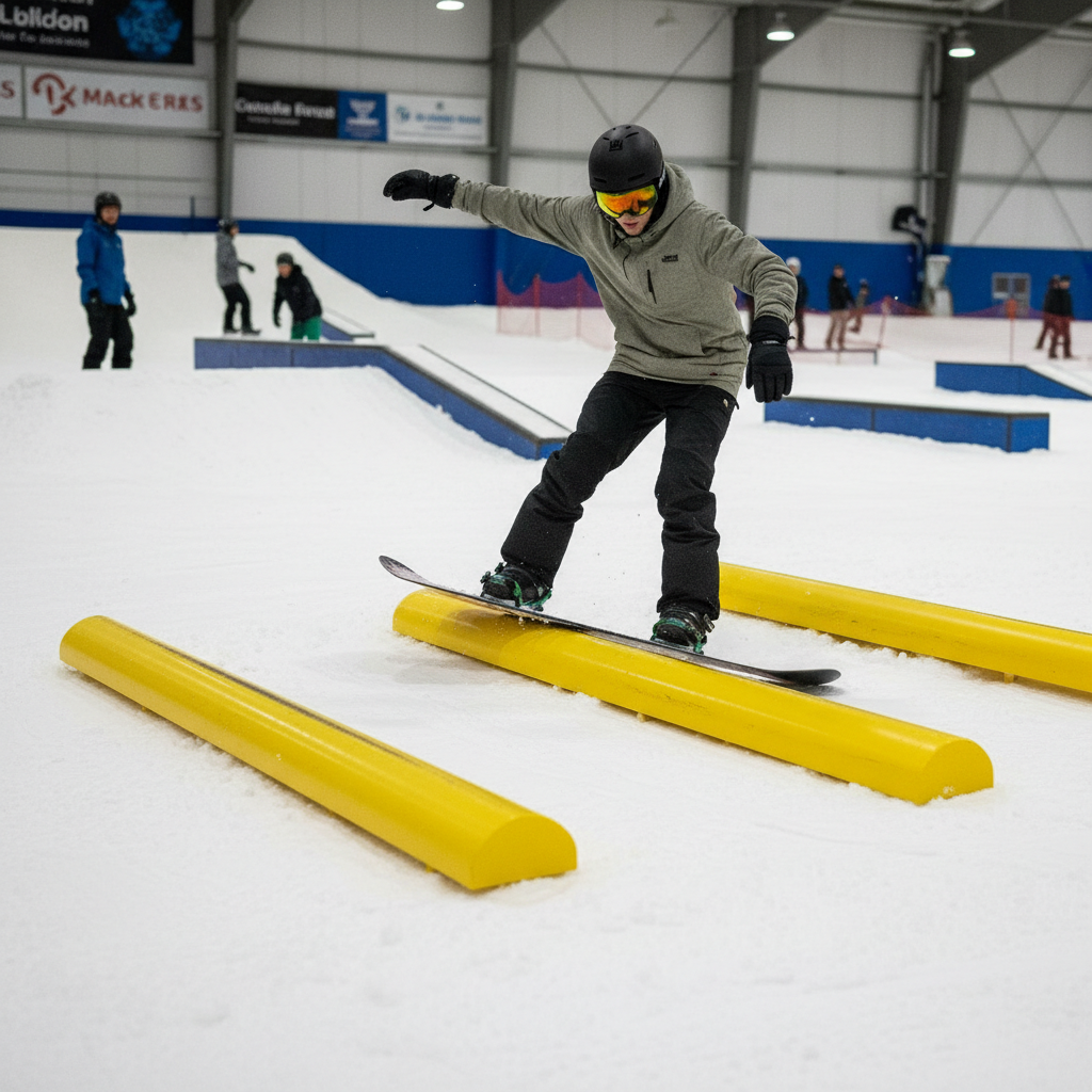 Premium Set of 3 Snowboard Balance Bars with Progressive Difficulty Levels for Enhanced Training
