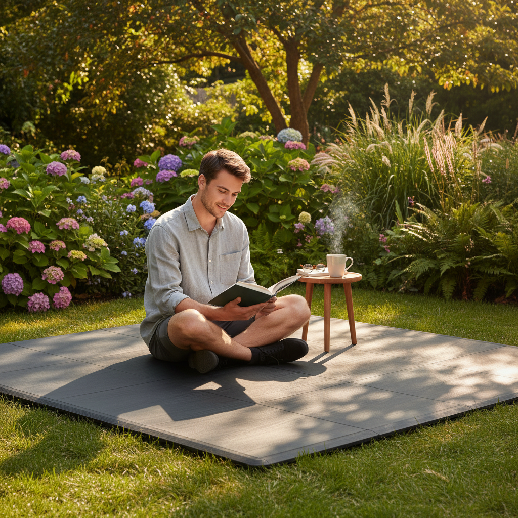 Premium Portable Modular Wooden Effect Floor Kit - Black, Easy Installation and Customization for Events and Commercial Spaces