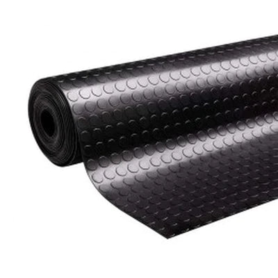 Rubber Flooring Oil Resistant Studded Heavy Duty Linear Metre