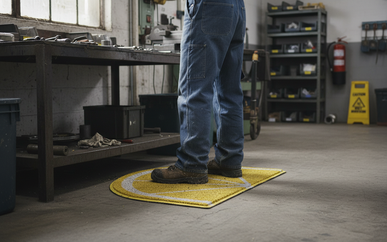 Premium Lemon Halfmoon Door Mat - Eco-Friendly PVC Looper Design, Durable and Easy to Clean - 70x44cm