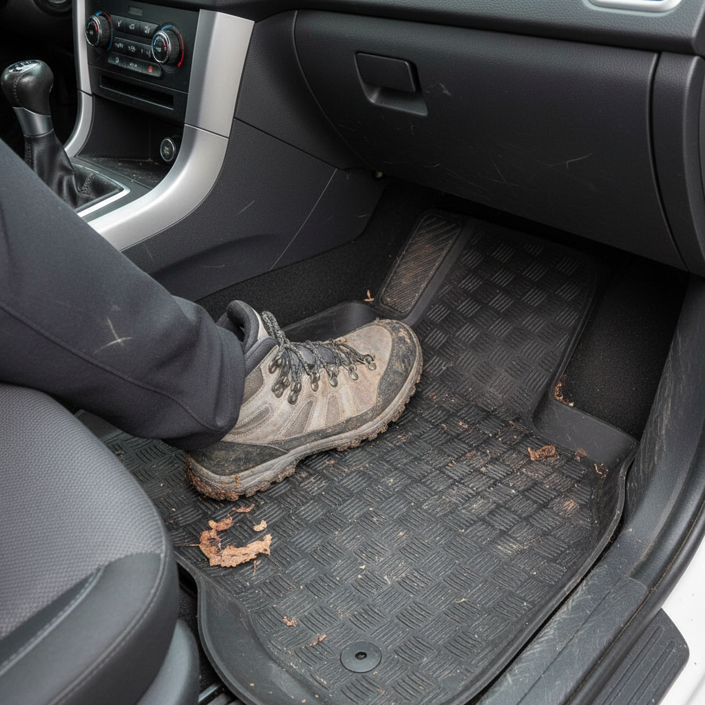 Premium Eco-Friendly Universal Car Mats - 2pc Front Set for Enhanced Vehicle Protection and Sustainability