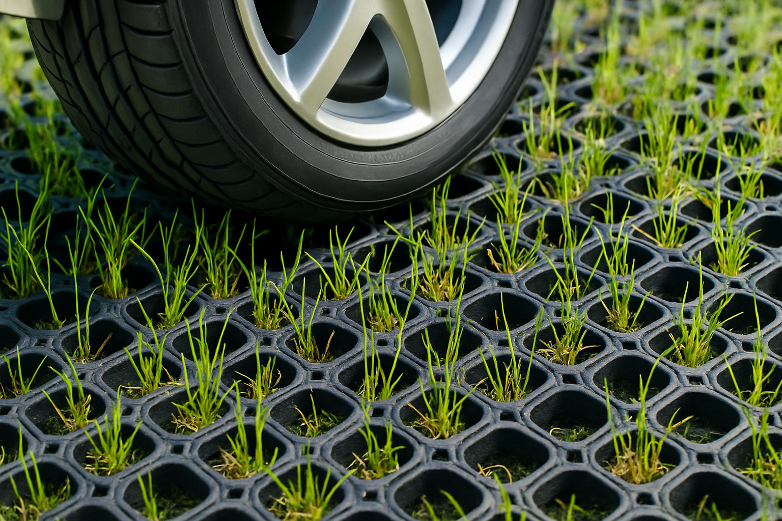 Heavy Duty Gateway Rubber Grass Mats for Horse Stables - Durable, Non-Slip, Comfortable, Easy to Install & Maintain, Ideal for High-Traffic Areas