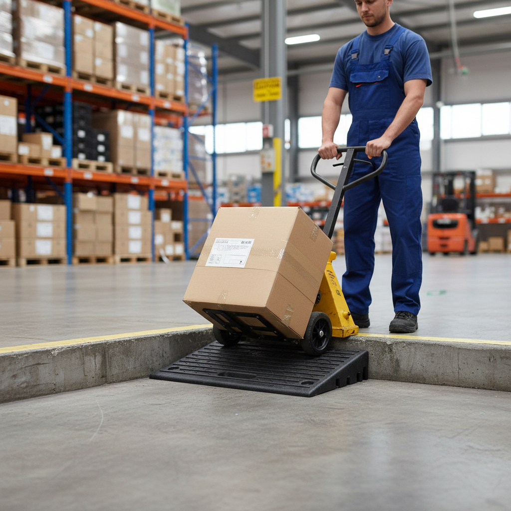 Premium Heavy Duty Rubber Kerb Ramps - Eco-Friendly Accessibility Solution for Vehicles and Mobility Devices