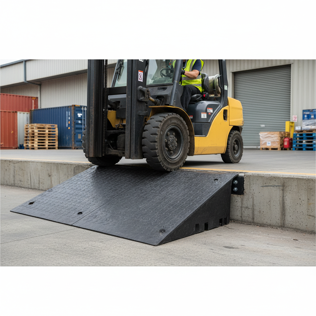Premium Heavy Duty Rubber Kerb Ramps - Eco-Friendly Accessibility Solution for Vehicles and Mobility Devices
