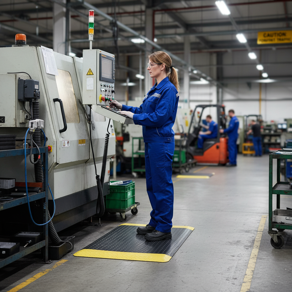 Premium Anti-Fatigue Mat 150x90cm - Heavy Duty Comfort for Commercial & Industrial Use