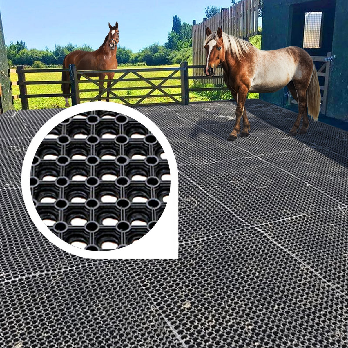 Heavy Duty Anti-Slip Rubber Matting – image 1 of 2