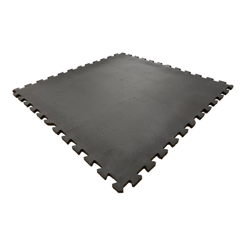 MegaFloor Interlocking Rubber Gym Tiles 16mm – 500mm & 1m Square Anti-Fatigue Flooring with Ramped Edges, photo 2