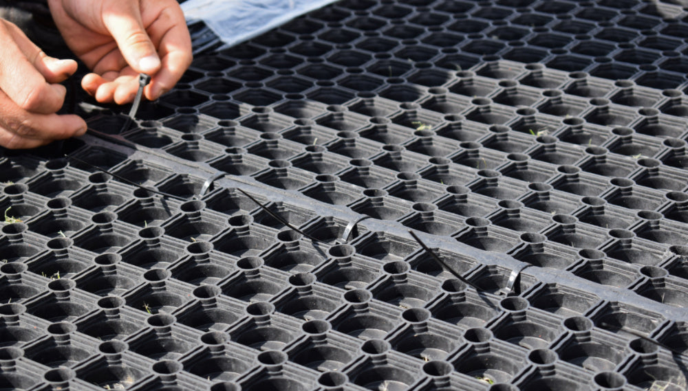 Playground Safety Grass Mats 1m x 1.5m – 16mm & 23mm Thick BS EN 1177 Shock Absorbing Rubber Matting, photo 6