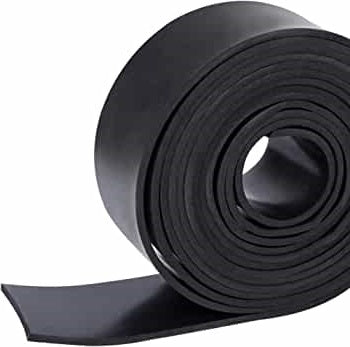 5M Solid Neoprene Black Rubber Strip