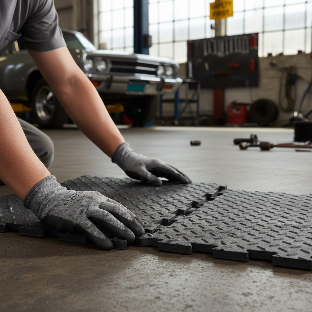 Eco-Friendly Rubber Floor Tiles – image 2 of 2