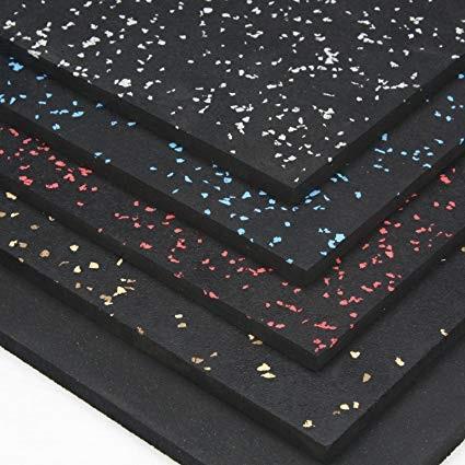 Heavy-Duty Rubber Gym Flooring – Non-Slip Roll Matting, Custom Cut for Home & Commercial Use