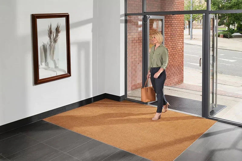 Coir Entrance Matting - 1m or 2m - Easy to Cut To Size Roll