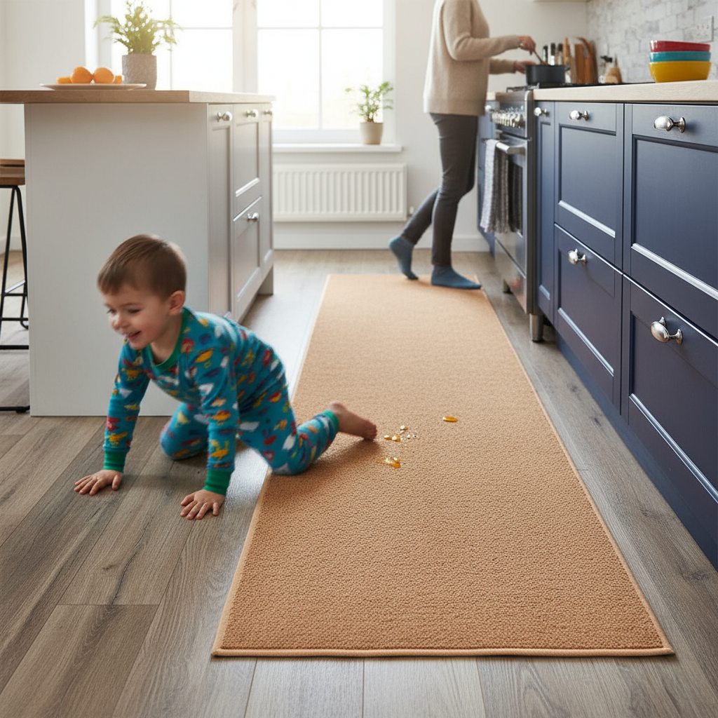 Premium Washable Indoor Runner Mat 150cm x 60cm - Anti-Slip and Environmentally Friendly
