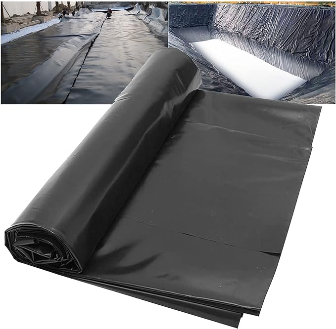 Dark Slate Gray Heavy Duty Black Pond Liner 40yr Guarantee With Free Underlay