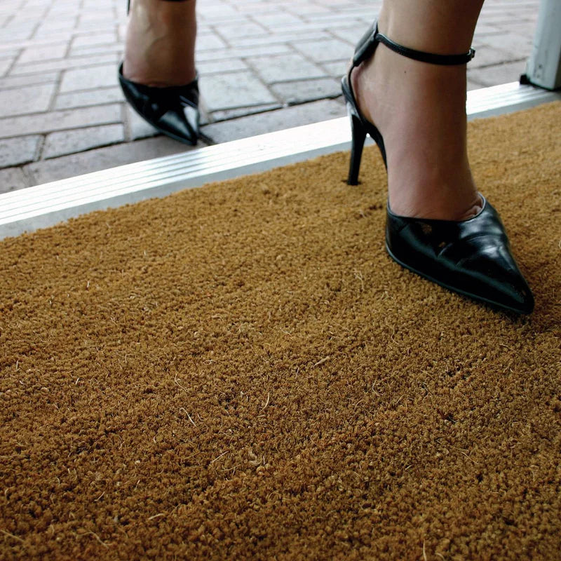 Coir Entrance Matting - 1m or 2m - Easy to Cut To Size Roll