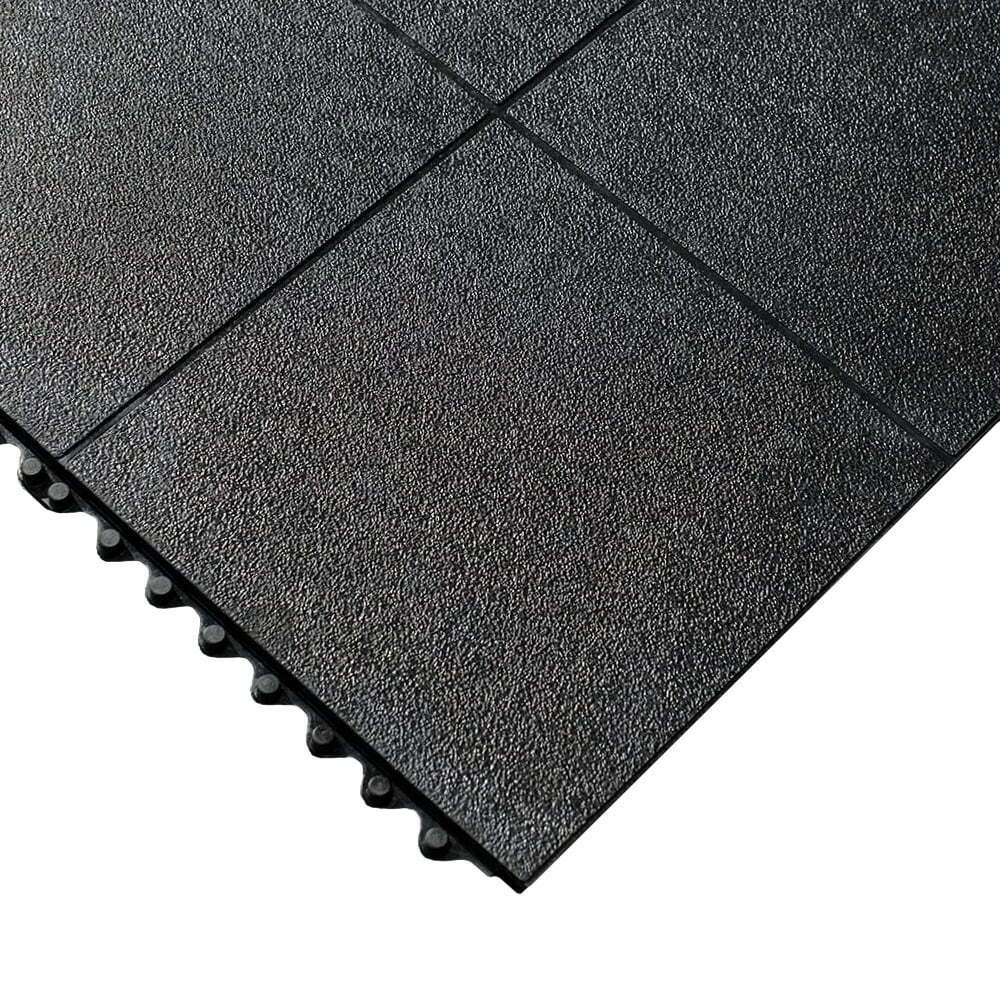 Interlocking Playground Tiles - Heavy Duty 100% Rubber, Slip-Resistant, Cushioning, High Impact, No Adhesive Needed, 12kg Per Tile