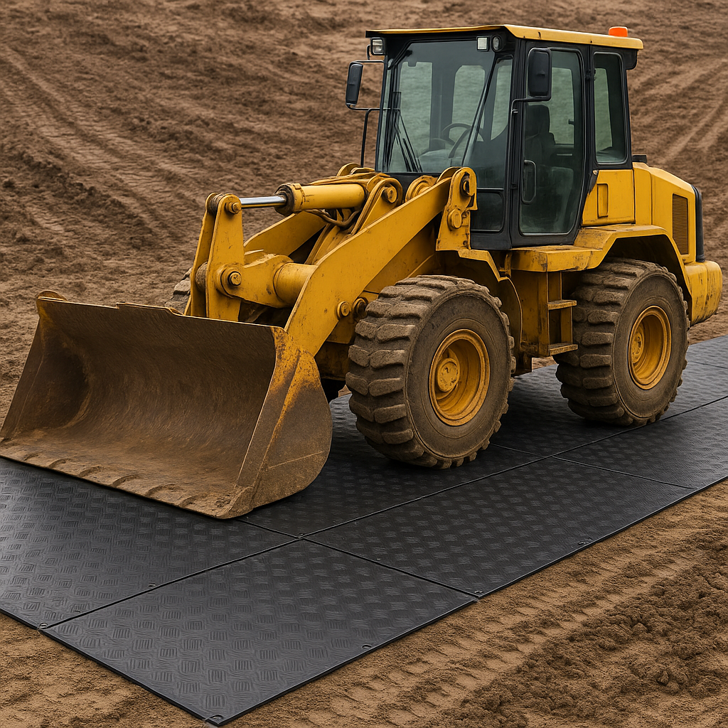ArmorTrack Access Mat – Medium-Duty 12mm Mat For Site Traffic & Equipment
