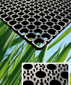 Rubber Grass Mats Playground Safety Surface Tested to EN1177 - Rubber Co