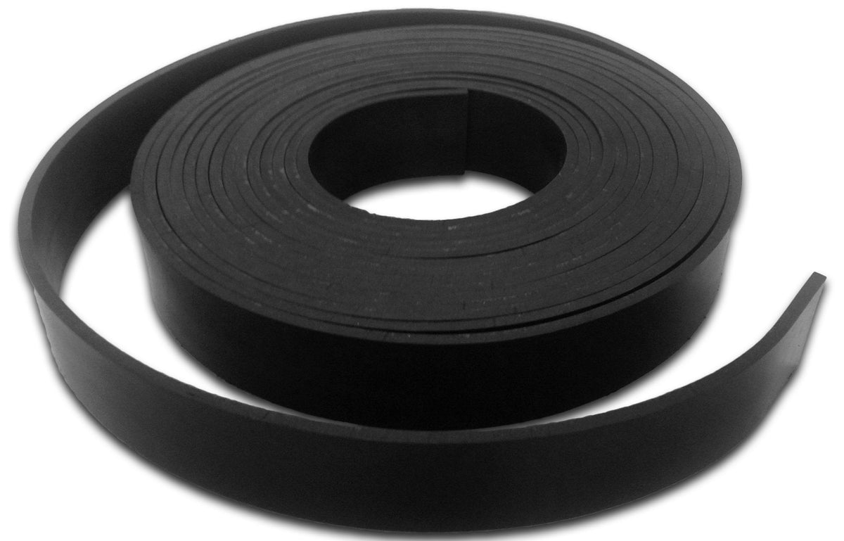 Solid Black Neoprene Rubber Strip 5m – image 2 of 4