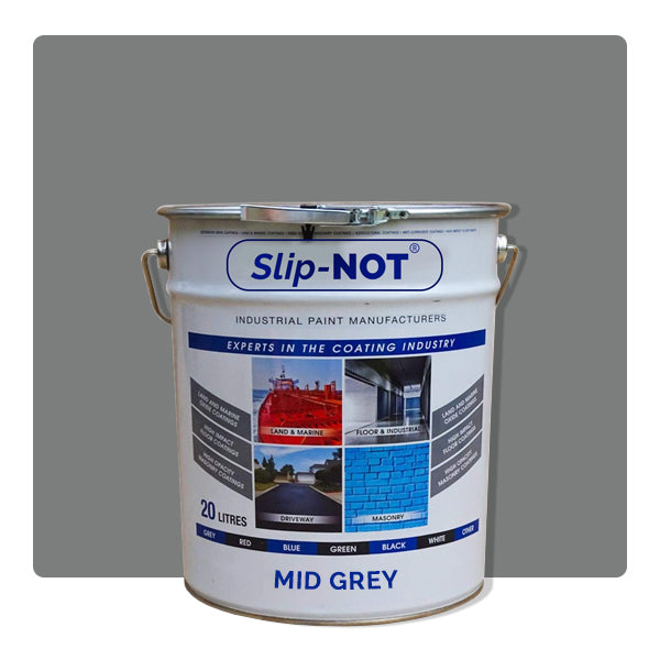 Slate Gray Anti Slip Supercoat Industrial Floor Paint 20Ltr Factory Garage Floor Paint