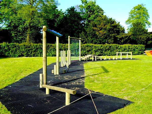 Rubber Grass Playground Mats Tested - expressmatting.co.uk