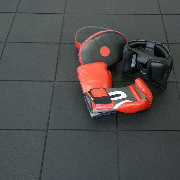 Interlocking Rubber Gym Mats 36 x 36 Inch x 16mm – image 7 of 16