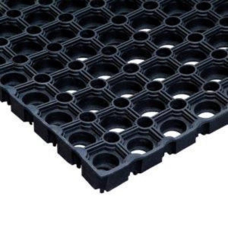 Rubber Grass Mat Roll 1m x 10.5m - Slip Not Co Uk