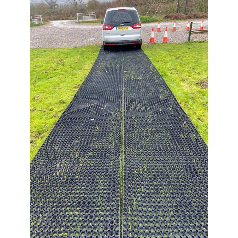 Rubber Grass Mat Roll 1m x 10.5m x 23mm – image 10 of 10