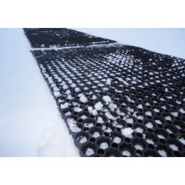 Dark Slate Gray Rubber Snow Mat