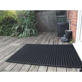 Dark Slate Gray Rubber Snow Mat