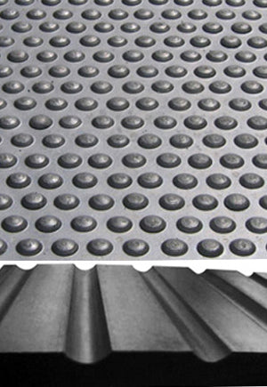 Rubber Stable Matting By Slip-Not